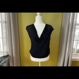 Eileen Fisher sheer sleeveless top